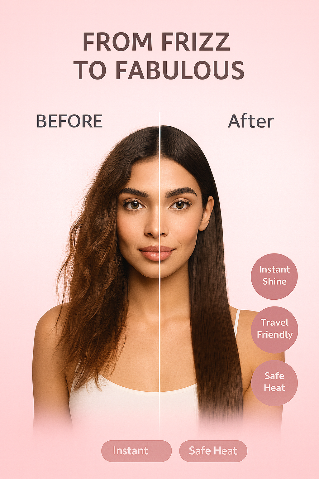 Coifelle MiniSmooth – Cordless Hair Straightener